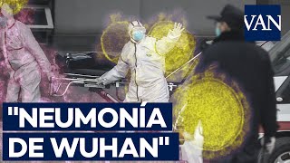 El nuevo coronavirus de Wuhan atrapados en el centro del virus [upl. by Iral]