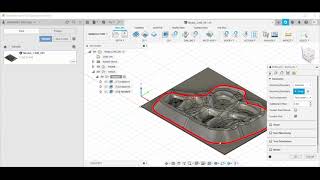 Tutorial – Authoring a finishing toolpath in Fusion 360 From 3D model to CNC fabrication part 8 [upl. by Einahpts769]