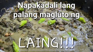 LAING NI MAMSHIE  LAING WITH PORK RECIPE [upl. by Eisnyl]