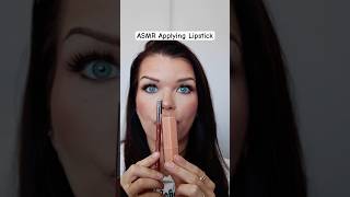 ASMR  You like mouth sounds applying lipstick on you asmrmakeup mouthsounds [upl. by Ttimme127]