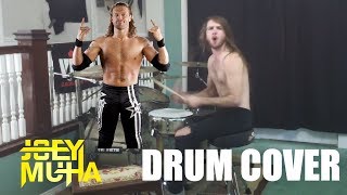 WWE The Edge Theme Song METAL DRUMS  JOEY MUHA [upl. by Alvera]