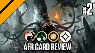 Adventures of the Forgotten Realms Card Review P2  RedGreenMultiColorlessLand [upl. by Dressel254]