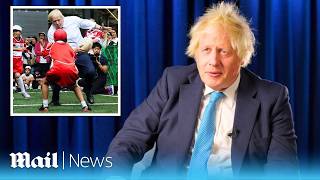 Boris Johnson reacts to viral moments from his career  Exclusive [upl. by Feola]