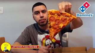 Leftover Pizza Review  Dominos New York Style [upl. by Akemak]