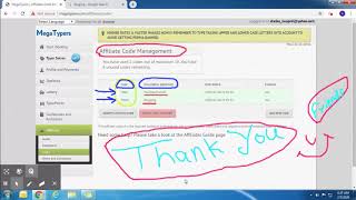 How I Create Active Invitation Code in Megatypers Website Data Entry  Make Money Online Website [upl. by Yeknarf]