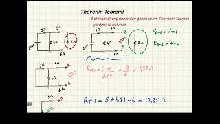 Thevenin Teoremi  Thevenin Teoremi Soru Çözümü  Thevenin  Thevenin Soru Çözümü  Thevenin Theorem [upl. by Mcnelly]