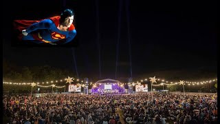 Superman Theme Royal Philharmonic Orchestra Newham Under The Stars at Central Park 2018 [upl. by Naryt]