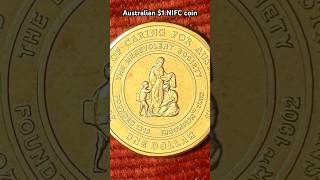 Australian 2013 1 Benevolent Society NIFC coin australiancoins coincollecting [upl. by Ayk]