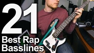 21 Best Rap Basslines [upl. by Hanahs207]