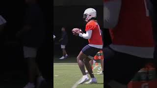 Auburn QBs TJ Finley amp Zach Calzada run drills as 2022 fall camp begins 👀 wareagle auburntigers [upl. by Mailliw]