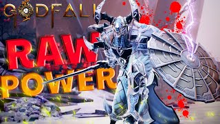 KILL EVERYTHING IN SECONDS  Destroyer Armistice Build  Godfall Ultimate Edition PS5 [upl. by Neesay138]