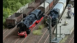 Modelbahn Neustadt am Wald Trainspotting [upl. by Nojel]