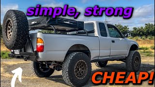 Building a Tacoma rear bumper for under 350 in less than 20 minutes [upl. by Aileek879]