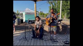 Purple Freight Train  Drake’s The Barn  Beer Garden West Sacramento Yellow Dot Rock acoustic [upl. by Eihs772]