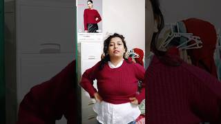 Myntra💟Women🤷🏻Wool🌿sweater  Winter Pullover💕under 1000💥 shorts women sweater winter myntra [upl. by Arriat364]