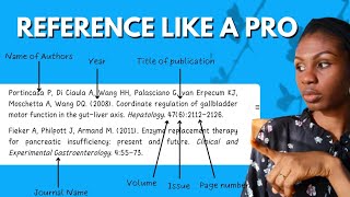 Referencing style for Medical Lab Science Students  How to reference using the Harvard Style [upl. by Enetsirhc267]