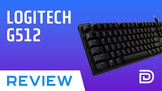 Logitech G512 Carbon ► RGB Mechanical Gaming Keyboard 2018 ◄ RomerG Linear Switch 920008722 [upl. by Euqinotna]