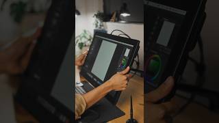 Unboxing Huion Kamvas 24 pro 4k shorts artist art [upl. by Arita]