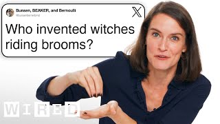 Historian Answers Witchcraft Questions  Tech Support  WIRED [upl. by Azerila]