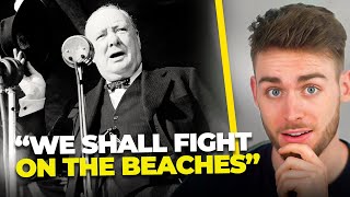 Churchills quotWe Shall Fightquot Parliament Speech Reaction amp Analysis [upl. by Yedarb725]