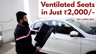 Ventilated Car Seats in ₹2000 Only  Made in India Product [upl. by Wearing]