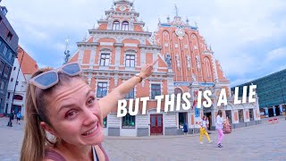 48 hours in Riga Latvia Low Cost and HighQuality European Life [upl. by Elysia548]