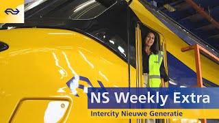 ALLES over de Intercity Nieuwe Generatie  NS Weekly Extra [upl. by Arakahs866]