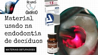 SULFATO FÉRRICO  MTA  LASERTERAPIA ENDODÔNTICA  Resumos de Odonto 🦷 [upl. by Cottle]