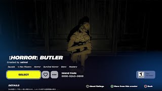 COMPLETE Horror Butler In Fortnite All Keys Switches Locations SPEED RUN [upl. by Wavell206]