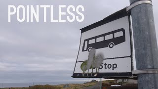 Visiting Pointless bus stops in Wick [upl. by Harikahs]