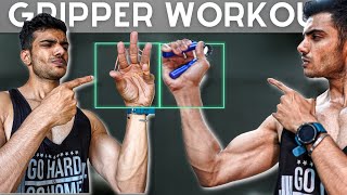 Complete Hand Gripper Workout 🇮🇳  Wrist Grip and Forearm exercises  Veins Workout  Mackbraah [upl. by Lumbard]