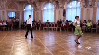 Pavel Sokol Kateřina Piskačová  párová polka [upl. by Gurney]