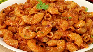 Why Everyone Is Making This Tomato Macaroni Pasta  Easy Tomato Pasta Recipe [upl. by Luz]