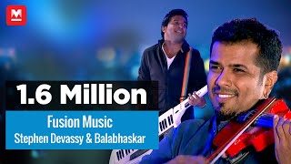 Stephen Devassy Balabhaskar and Karuna Moorthy Performs Live Fusion Music  Jayaragangal [upl. by Enived]