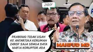 PRABOWO TIDAK USAH KE ANTARTIKA KERUMAH ZAROF SAJA SEMUA DATA MAFIA KORUPTOR ADA [upl. by Venetia]