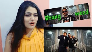 Bhang weed Song Reaction Requested Karan Aujla  Elly Mangat  Deep JanduI  Smile With Garima [upl. by Roban]