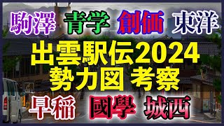 【群雄割拠】出雲駅伝2024 勢力図＆優勝候補考察【大学駅伝】 [upl. by Pelagi634]