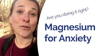 Magnesium for Anxiety  The BEST Magnesium Supplement [upl. by Conover]