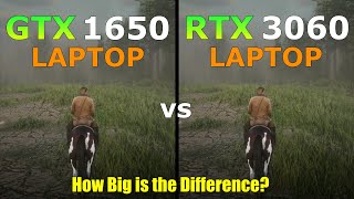 GTX 1650 vs RTX 3060 Laptop  Gaming Test  How Big is the Difference [upl. by Damita]