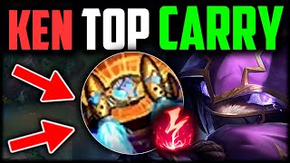 KENNEN TOP HAS NO COUNTERPLAY  How to Play Kennen Top amp Carry Low Elo  League of Legends [upl. by Baerl337]