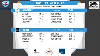 Penrith v Hawkesbury [upl. by Etnuhs937]