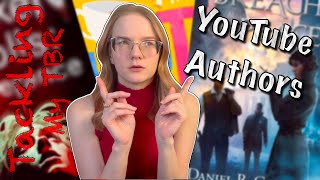 Tackling My Physical TBR Youtube Authors [upl. by Gehlbach]