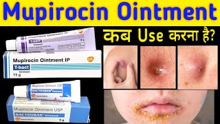 t bact ointnent  bactroban ointnent  mupirocin ointment uses side effects [upl. by Rowan961]