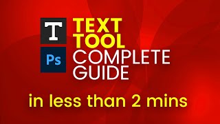 Mastering the Text Tool in Photoshop Ultimate Beginner’s Guide 2025 Edition [upl. by Htor]