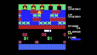 Gameplay  2439 Frogger MSX  5 [upl. by Elke]