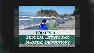 What is Estate Tax Marital Deduction [upl. by Ellynad]