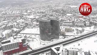 SKY OFFICE  Aerial TV footage [upl. by Amikan]