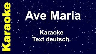 Ave Maria  Karaoke  Text deutsch  Helene Fischer Version  Weihnachtsgrüße 2024 [upl. by Prissie630]