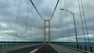 Mackinac Bridge to St Ignace September 6 2024 [upl. by Miguel]