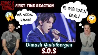 Dimash Qudaibergen  SOS at Slavic Bazaar REACTION by Songs and Thongs [upl. by Ellenahc701]